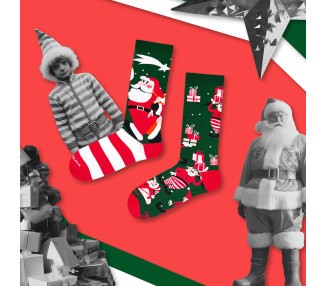 Santa and Elves - Mismatched socks
