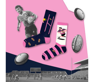 Rugby -  Mismatched socks