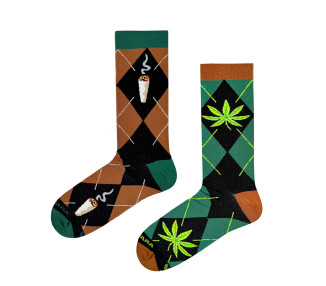 Cannabis socks - Mismatched socks