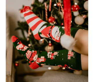 Santa und Elfen - Mix & Match Socken