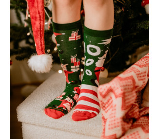 Santa und Elfen - Mix & Match Socken