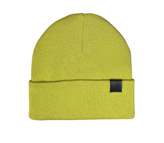 Bonnet d'hiver vert citron 100% Coton Ecotec® de Takapara