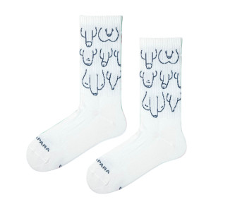 PENISKI – białe skarpetki w siusiaki