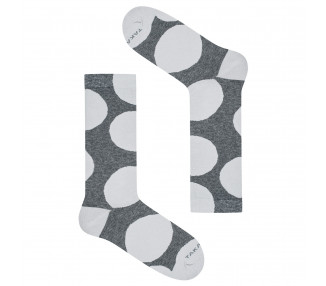 Zawisza 80m6 graue Socken mit hellgrauen Tupfen. Takapara