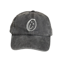 🖤 Schwarze Baseballcap Smile 🙂 – Smiley-Stickerei | Takapara