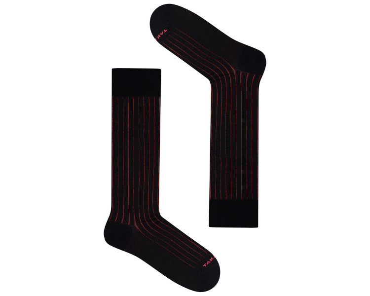 Suit socks - Fil d'Ecosse 65m1 (red)