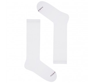 Basic white sports socks