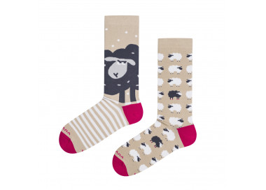 Chaussettes Takapara Moutons Noirs